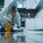 Vecteezy person in hazmat suit disinfecting kitchen with sprayer 45826658 150x150
