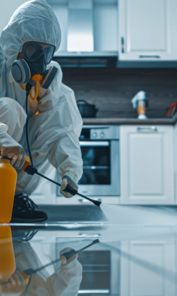 Vecteezy person in hazmat suit disinfecting kitchen with sprayer 45826658 600x1000